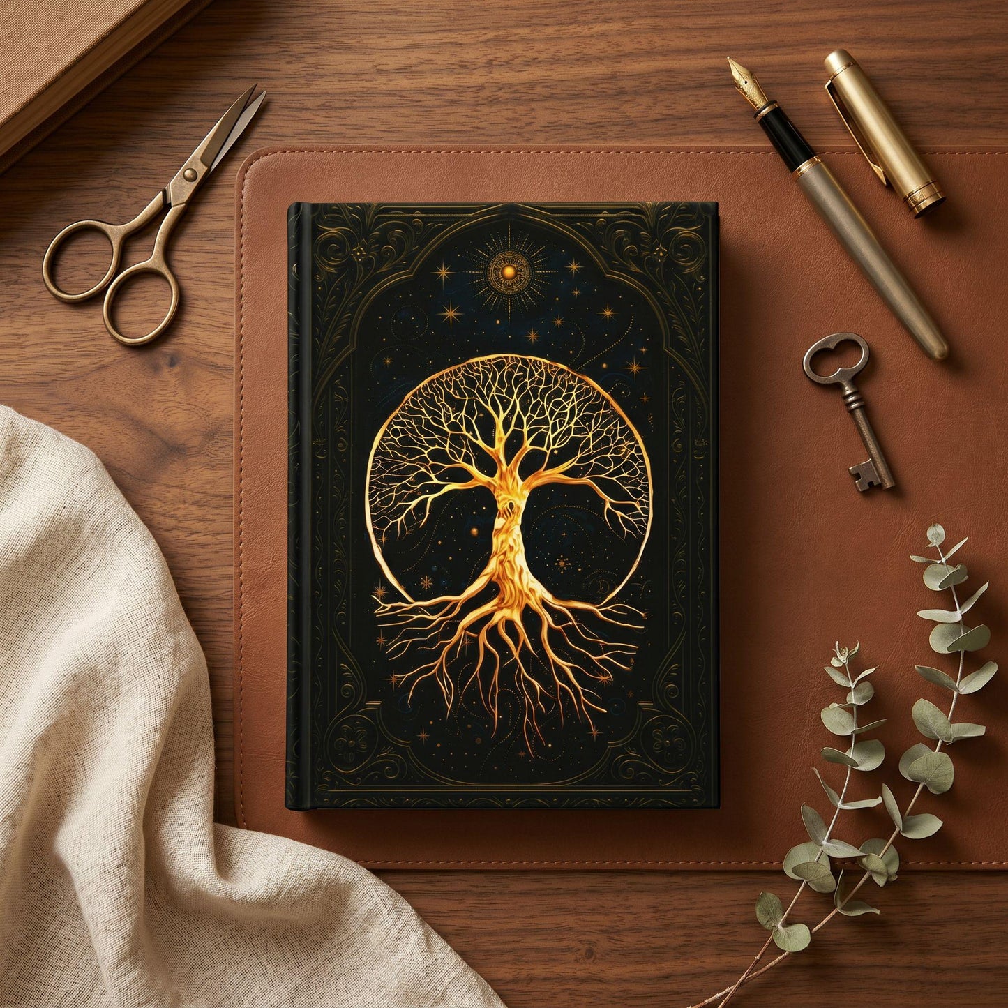 Celestial Tree of Life – Hardcover Journal