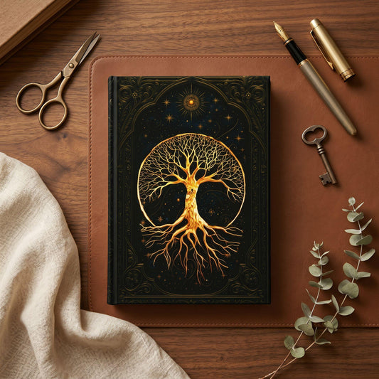 Celestial Tree of Life – Hardcover Journal