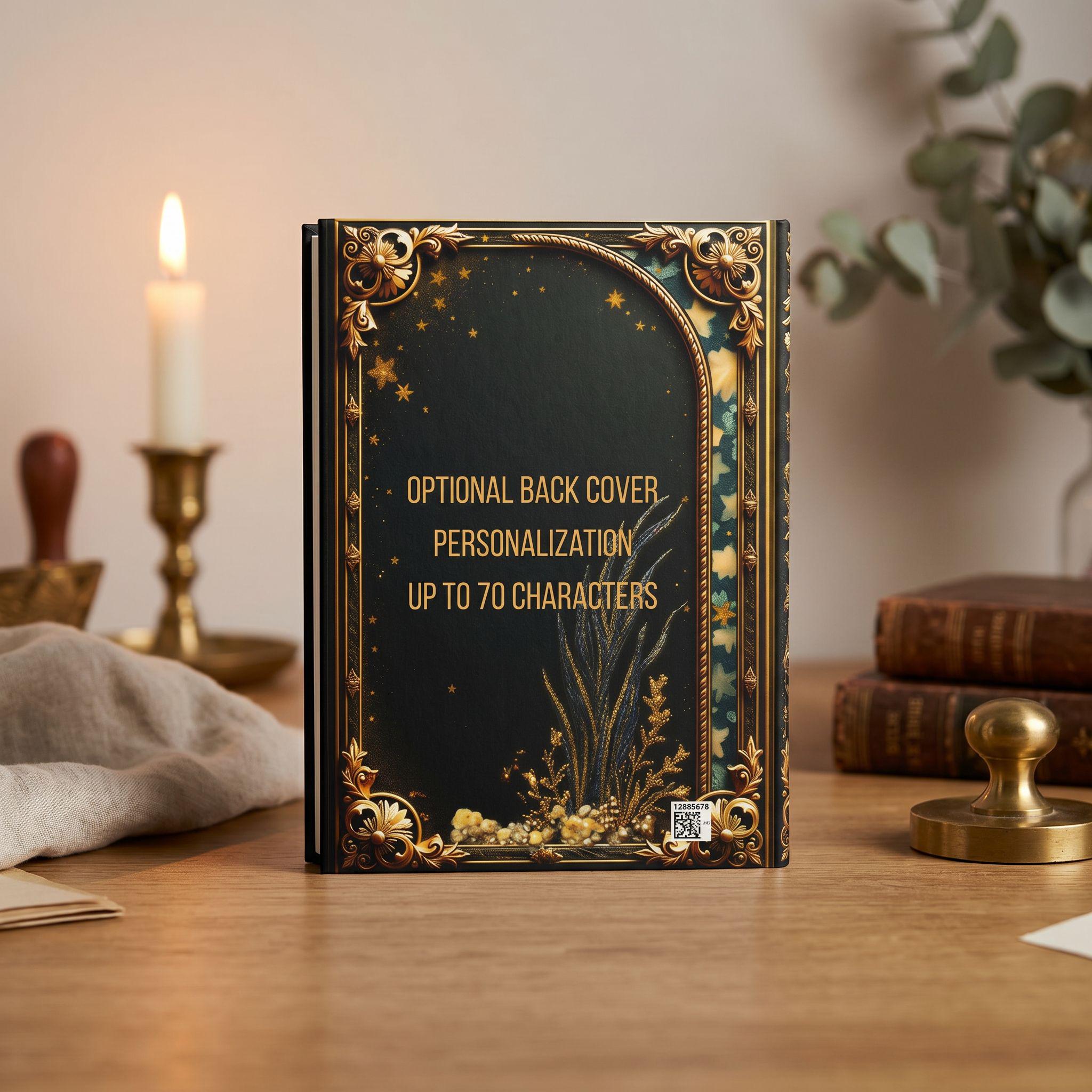 Enchanted Seahorse – Hardcover Journal