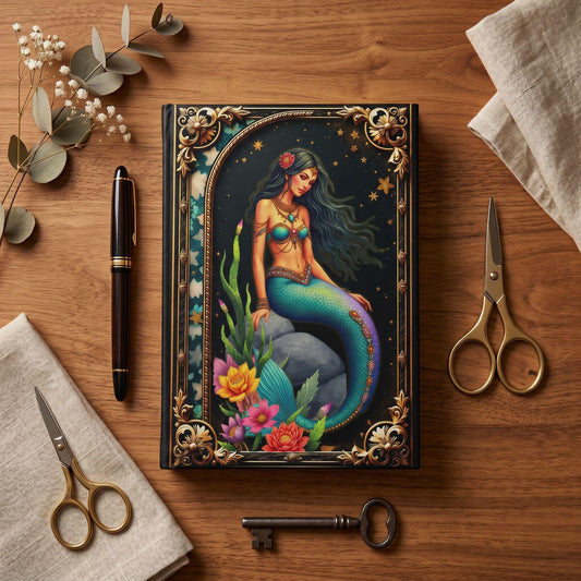 Enchanted Mermaid – Hardcover Journal