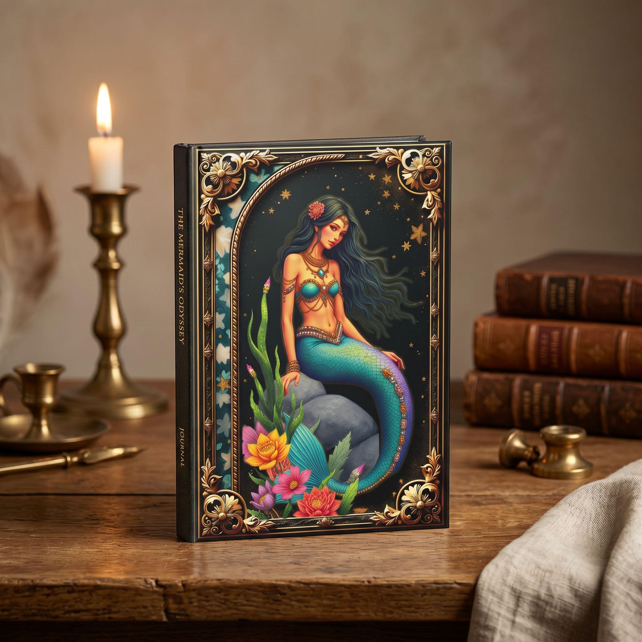 Enchanted Mermaid – Hardcover Journal