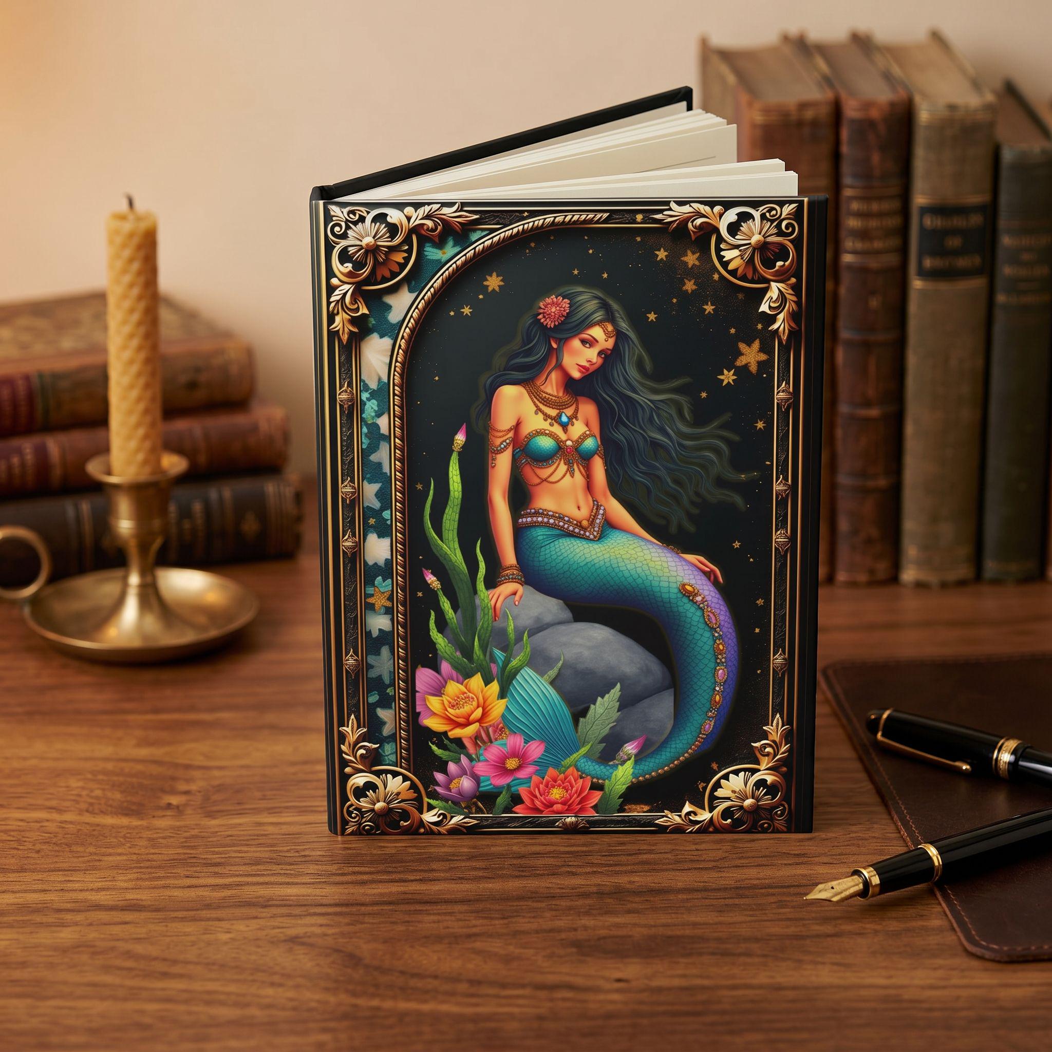 Enchanted Mermaid – Hardcover Journal