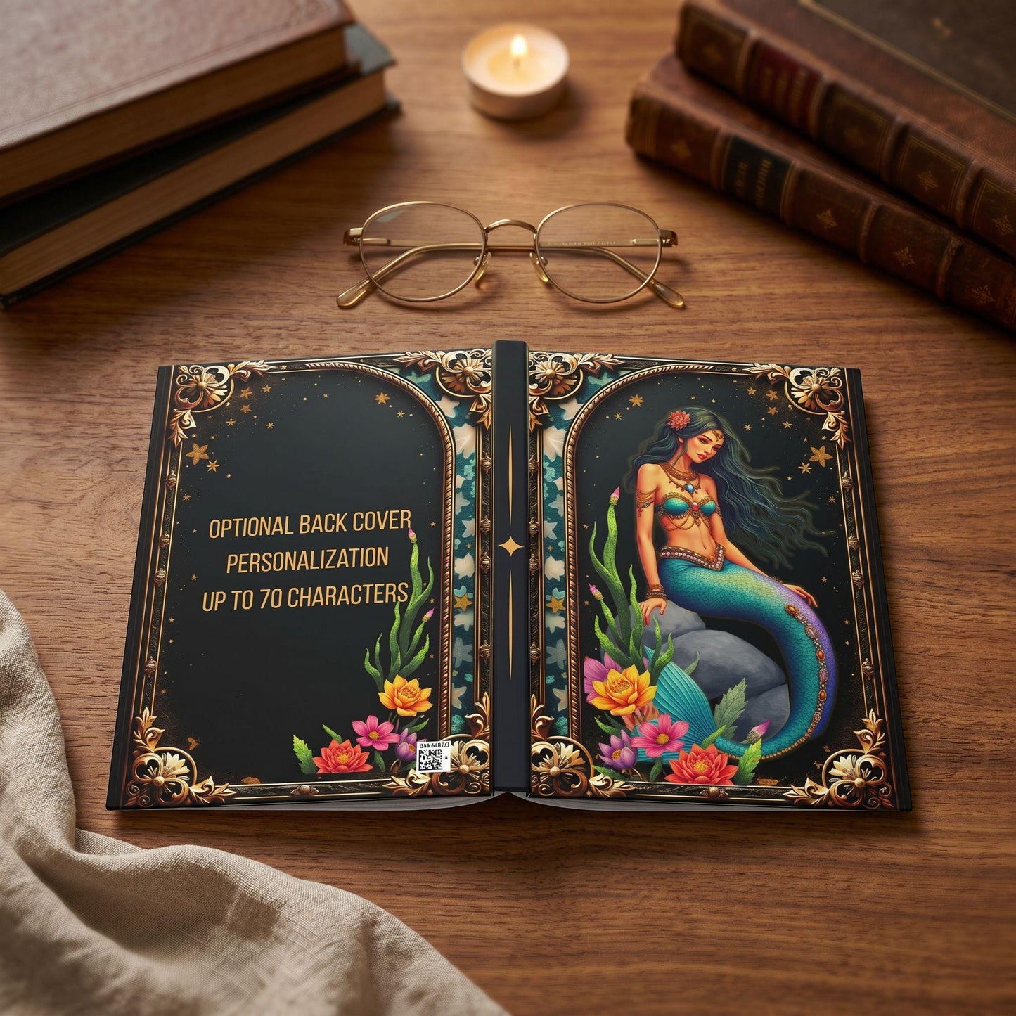 Enchanted Mermaid – Hardcover Journal