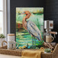 Reddish Egret Coastal Art Glass Board, Coastal Kitchen Decor, Charcuterie & Serving Tray