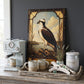 Osprey Coastal Art Glass Board, Coastal Kitchen Decor, Charcuterie & Serving Tray