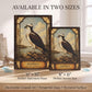 Osprey Coastal Art Glass Board, Coastal Kitchen Decor, Charcuterie & Serving Tray