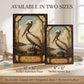 Pelican Coastal Art Glass Board, Coastal Kitchen Decor, Charcuterie & Serving Tray