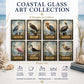 Osprey Coastal Bird Glass Art Panel | Tempered Coastal Wall Art | Beach Cottage Decor | Bird Lover Gift | Coastal Home Decor