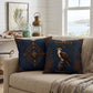 Osprey Coastal Pillow, Nautical Throw Pillow, Navy Coastal Cushion, Beach House & Lake House Decor, Coastal Grandma Style