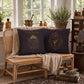 Elderberry Apothecary Studies Faux Suede Pillow, Vintage Herbal Home Decor (Cover or Insert)