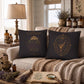 Elderberry Apothecary Studies Faux Suede Pillow, Vintage Herbal Home Decor (Cover or Insert)