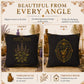 Holy Basil Apothecary Studies Faux Suede Pillow, Vintage Herbal Home Decor (Cover or Insert)