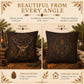 Stag Woodland Pillow, Rustic Throw Pillow, Cabin Decor Cushion, Lodge Style Accent, Wildlife Home Decor