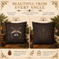 Raccoon Woodland Studies Throw Pillow, Faux Suede, Rustic Cabin Decor (Cover or Insert)