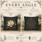 Magnolia Botanical Pillow, Vintage Floral Throw Pillow, Cottagecore Cushion, Southern Garden Decor, Botanical Home Accent