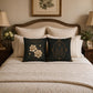 Gardenia Botanical Studies Faux Suede Pillow, Vintage Floral Home Decor (Cover or Insert)