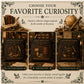 Natural Philosopher Cabinet of Curiosities Pillow, Dark Academia Throw Pillow, Library Decor Cushion, Museum Style Home Accent