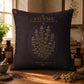 Thyme Apothecary Studies Faux Suede Pillow, Vintage Herbal Home Decor (Cover or Insert)