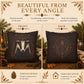 Badger Woodland Pillow, Rustic Throw Pillow, Cabin Decor Cushion, Lodge Style Accent, Wildlife Home Decor