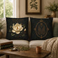 Magnolia Botanical Pillow, Vintage Floral Throw Pillow, Cottagecore Cushion, Southern Garden Decor, Botanical Home Accent
