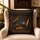 Astronomer Cabinet of Curiosities Pillow, Dark Academia Throw Pillow, Library Decor Cushion, Museum Style Home Accent