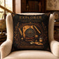 Explorer Cabinet of Curiosities Pillow, Dark Academia Throw Pillow, Library Decor Cushion, Museum Style Home Accent