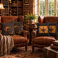Explorer Cabinet of Curiosities Pillow, Dark Academia Throw Pillow, Library Decor Cushion, Museum Style Home Accent