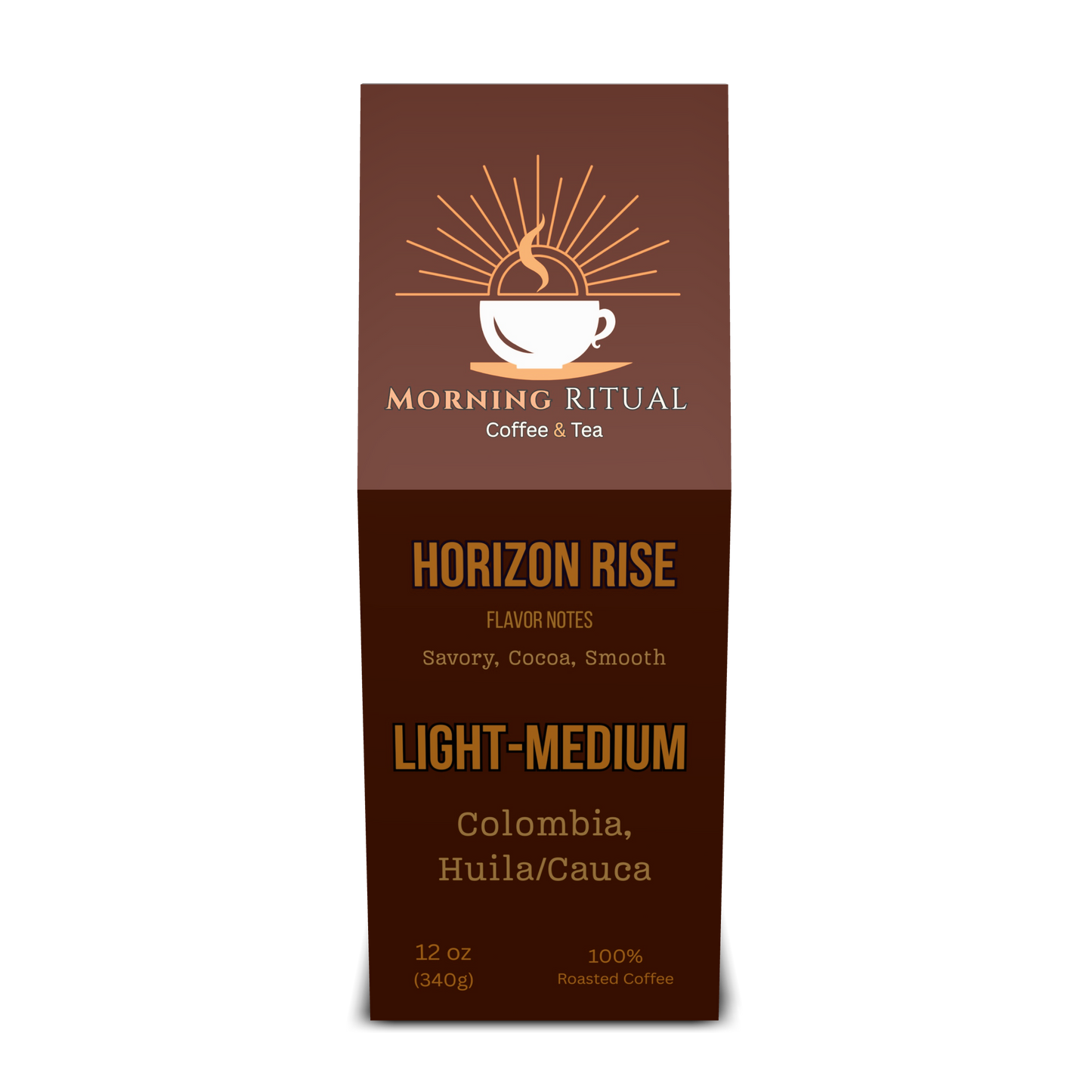 Horizon Rise – Colombia Single Origin Light-Medium Roast (Specialty Coffee, 84 Rating)