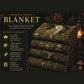 Cozy Celestial Owl Woven Blanket | Whimsical Woodland Throw
